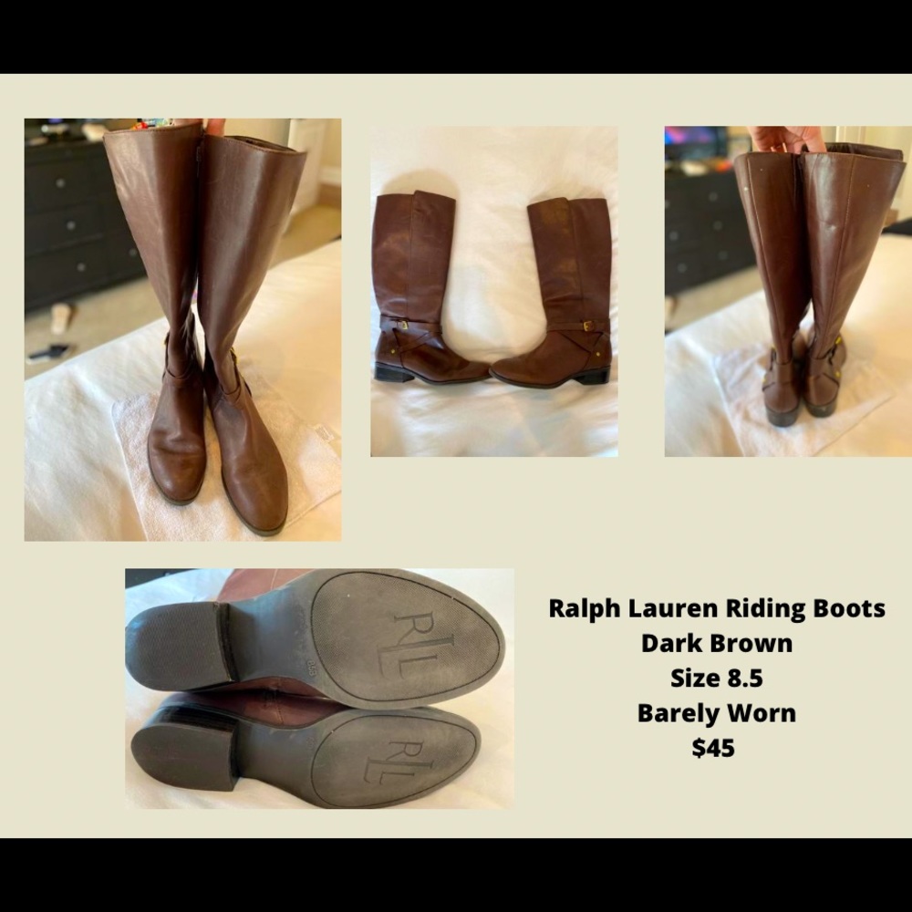 Ralph Lauren Riding Boots